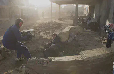 Handheld camera in Children of Men