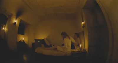 Here the claustrophobic effect is quite successful